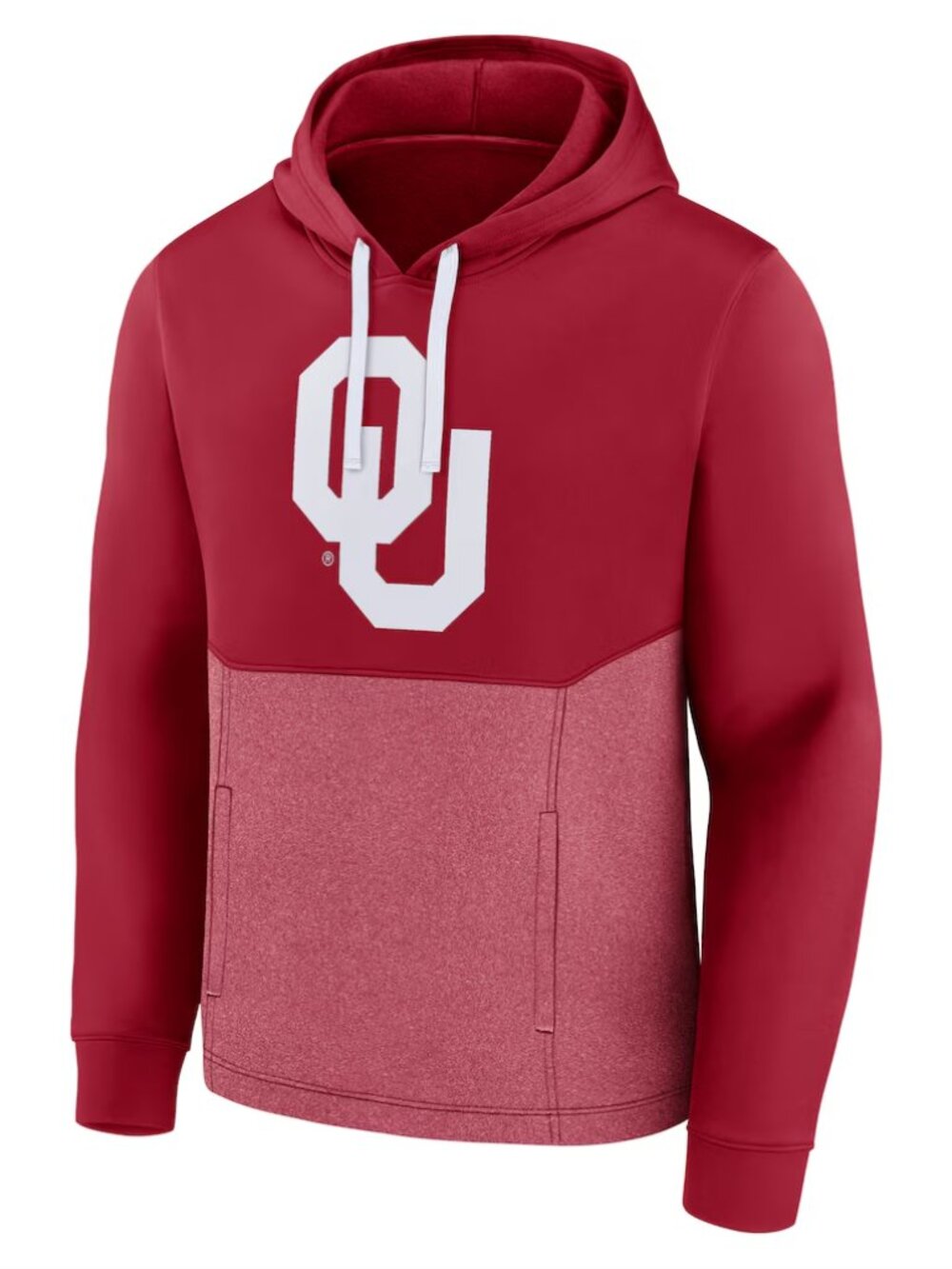 Oklahoma Sooners Men's Fanatics Pullover Hoodie-NWT